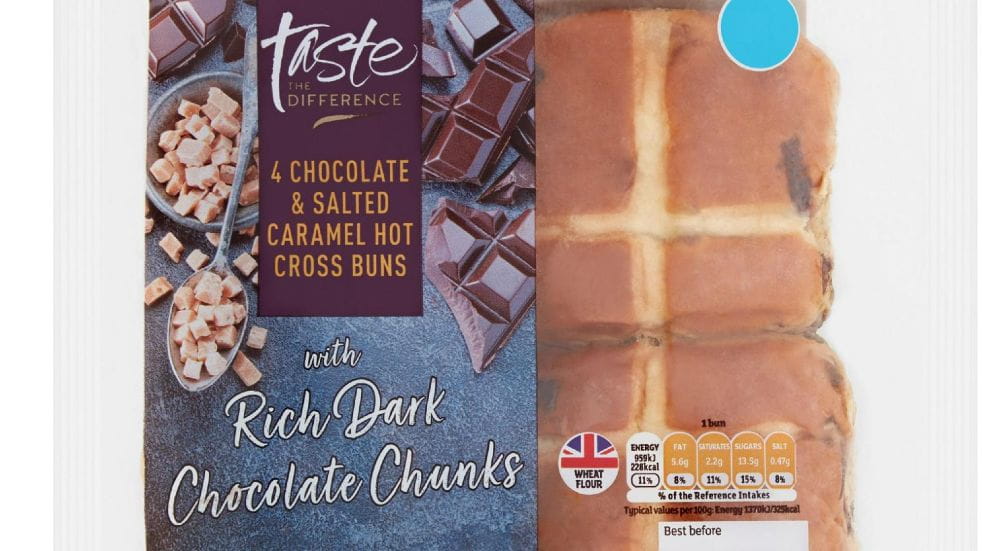 Taste the Difference hot cross buns